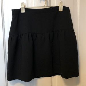 J.Crew Factory Black Miniskirt
